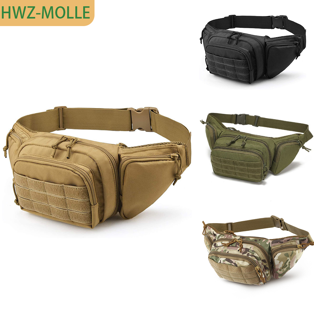 Edc Carry Fanny Pack - Sac banane tactique Molle, sac de