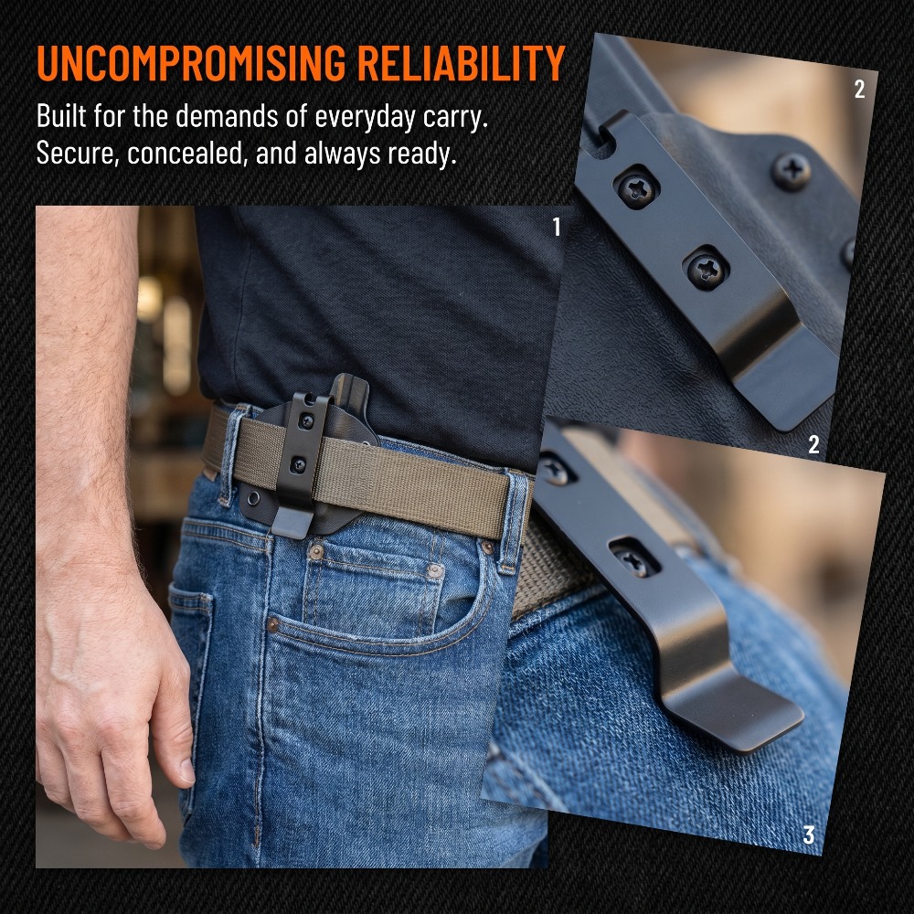 Edc Carry Clip - Kit de vis de remplacement pour