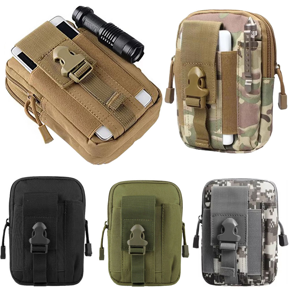 Edc Carry Belt Pouch - Sacs de ceinture tactiques multifonctionnels pour
