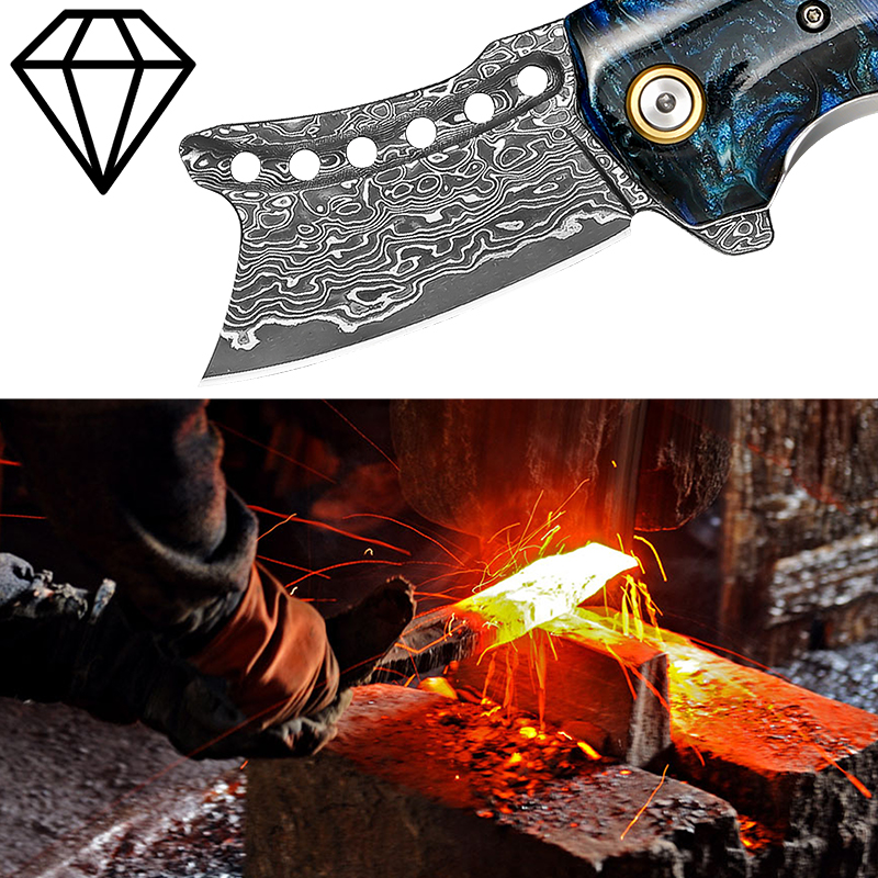 Couteau de poche en acier Dama - Edc Concealed Carry Knife avis et prix