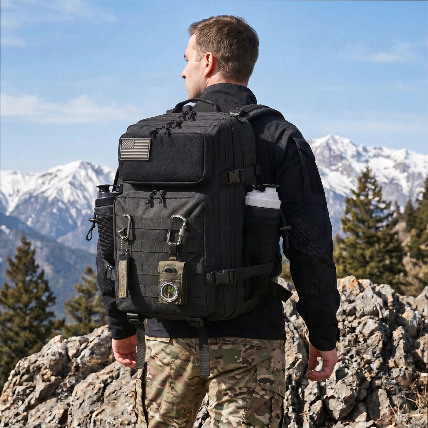 Sac à dos de pêche tactique de - Edc Carry Backpack avis et prix