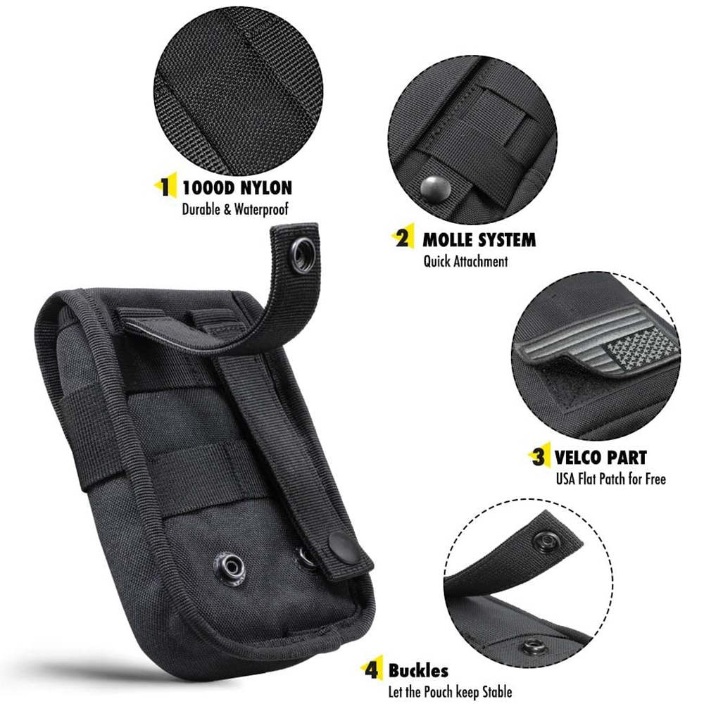 Pochette tactique pour télépho - Edc Carry Belt Pouch avis et prix