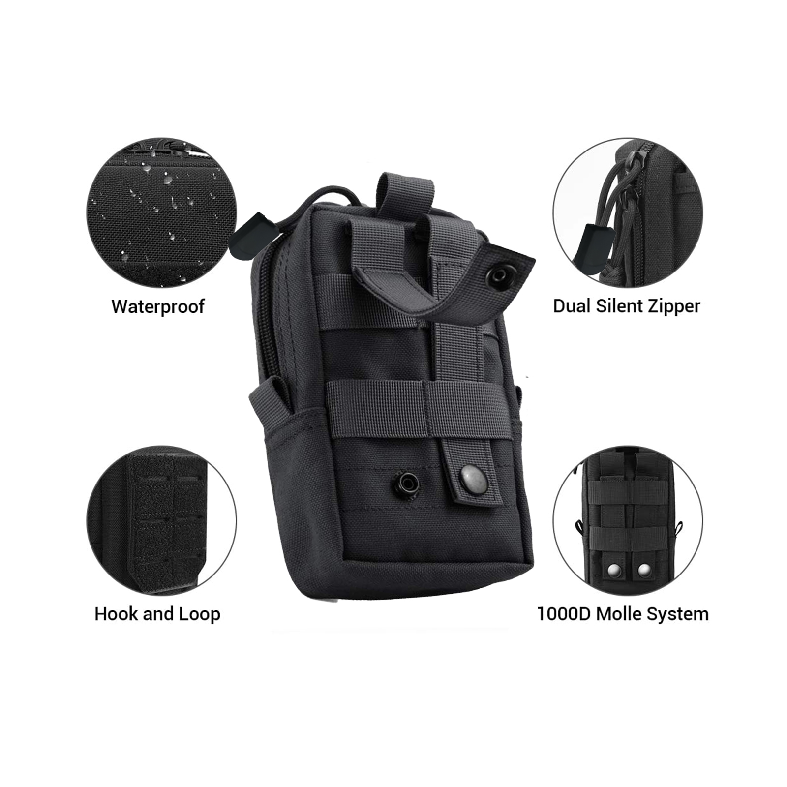 DulMolle-Sac banane en poudre  - Edc Carry Pocket avis et prix