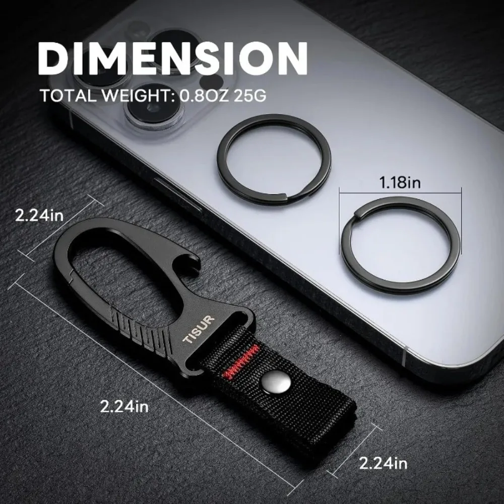 Mousqueton porte-clés multifon - Edc Carry Clip avis et prix