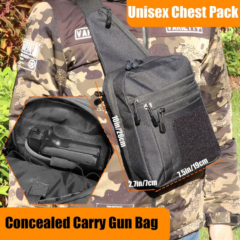 Nouveau sac de poitrine tactiq - Edc Carry Backpack avis et prix