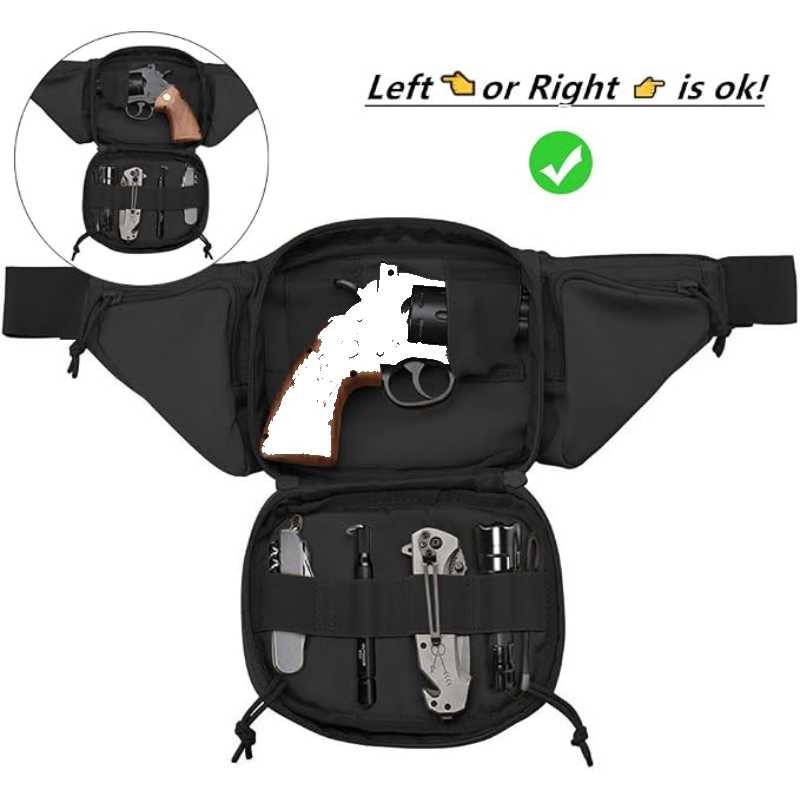 Sac banane imperméable Molle E - Edc Concealed Carry Fanny Pack avis et prix
