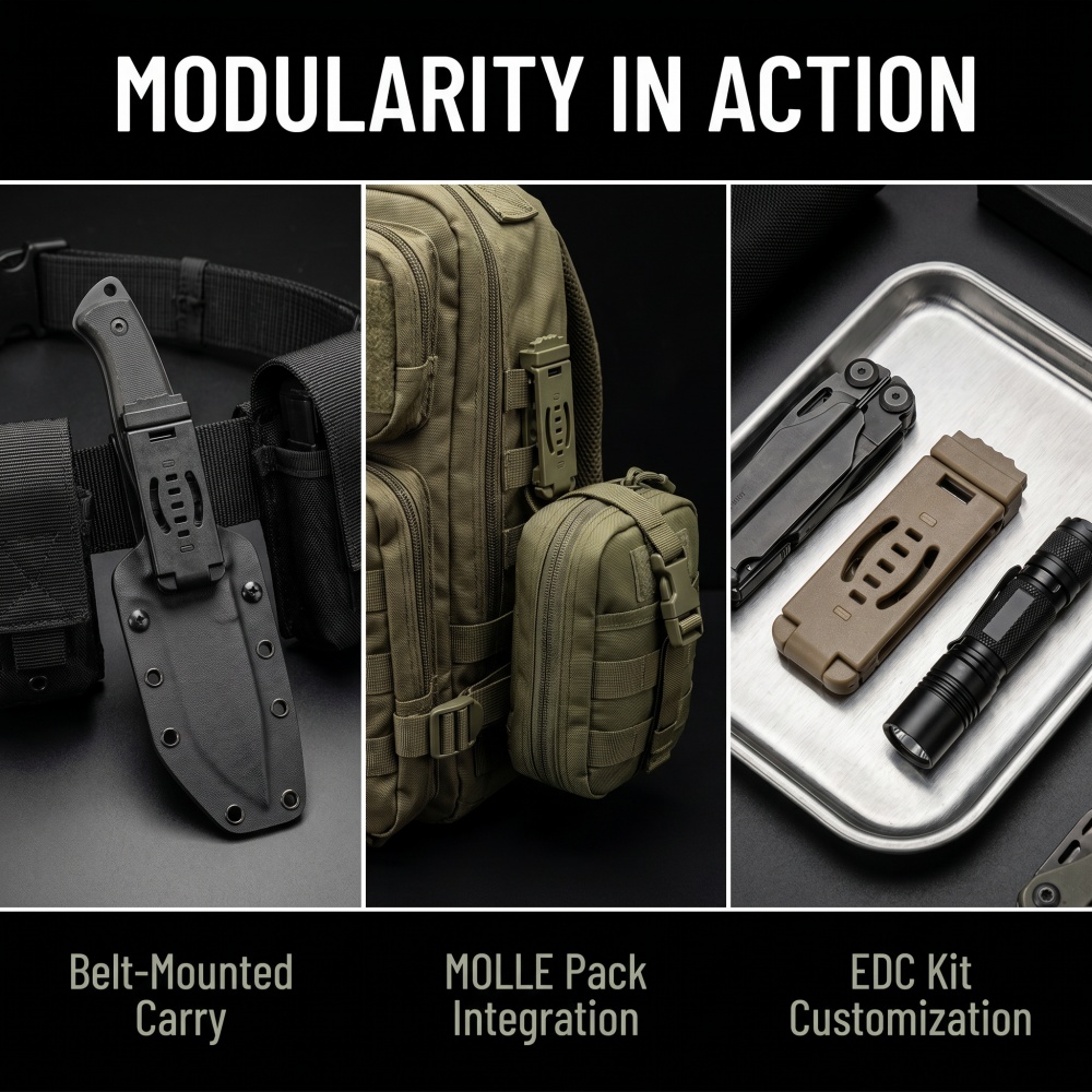 Étui Kydex DIY avec clip arriè - Edc Carry Clip avis et prix