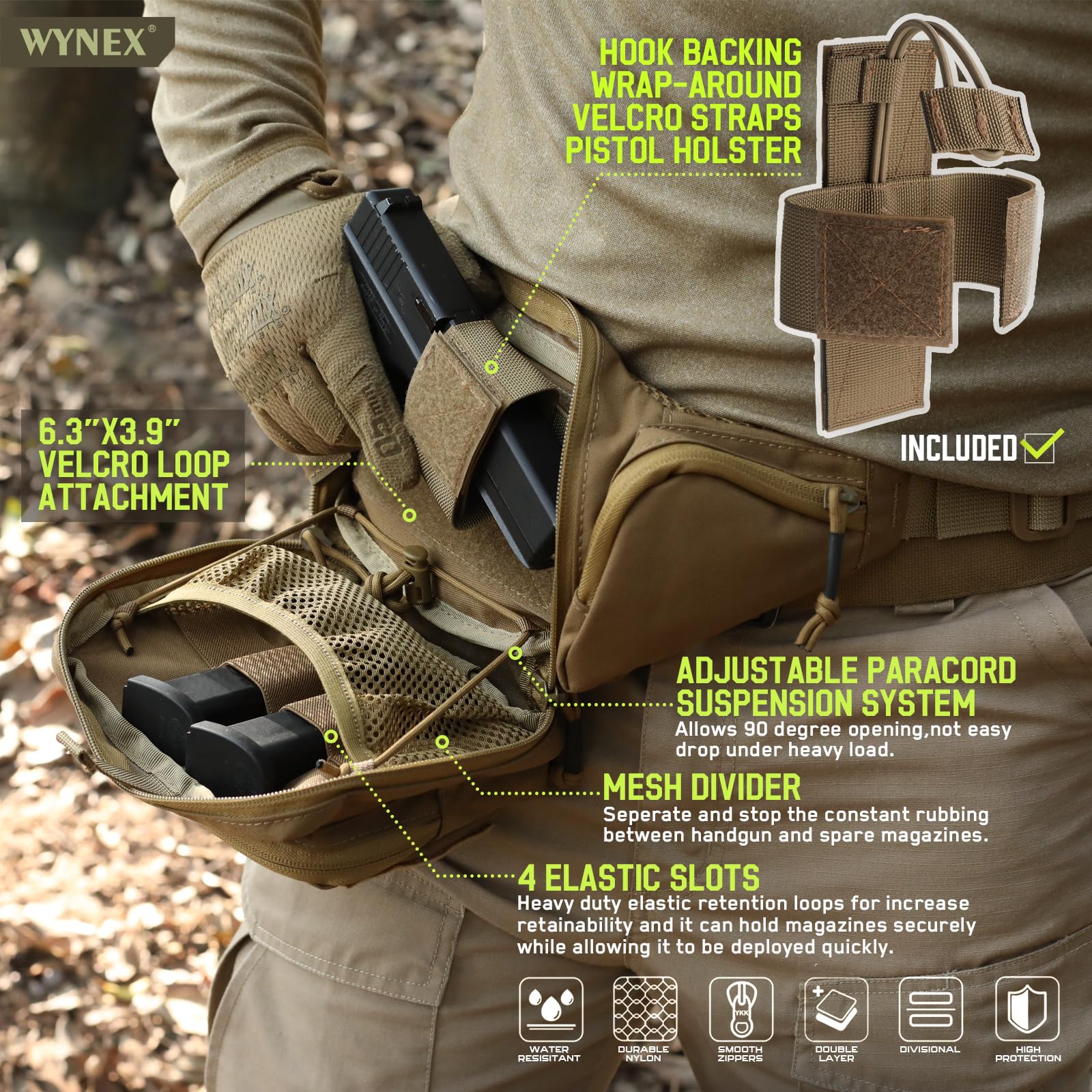 Sac banane tactique pour port  - Edc Carry Fanny Pack avis et prix