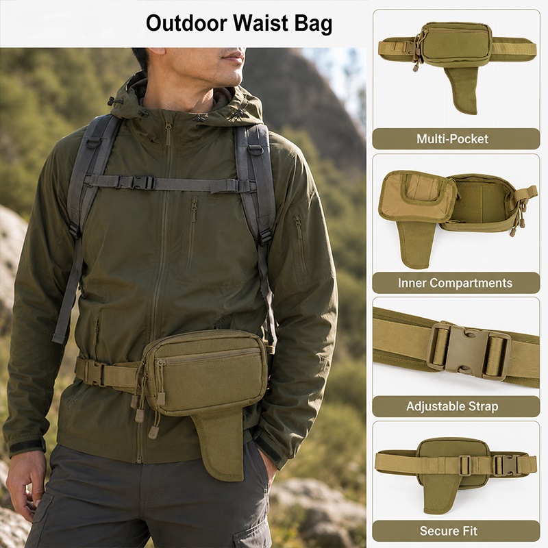 Sac banane multifonctionnel en - Edc Carry Fanny Pack avis et prix